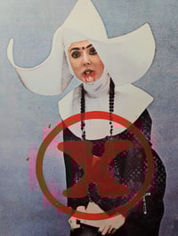 Image 3 of LOVE THE SINNER, HATE THE SIN - Original Mixed Media Artwork