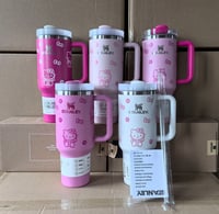 Image 3 of Hello Kitty X Stanley™️ “Pink Bow” | 40 Oz. FlowState Quencher
