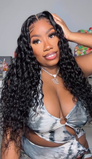 Image of Water Wave 7x5 Lace Closure Wig in 24”