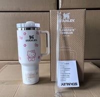 Image 1 of Hello Kitty X Stanley™️ “White Bow” | 40 Oz. Flowstate Quencher