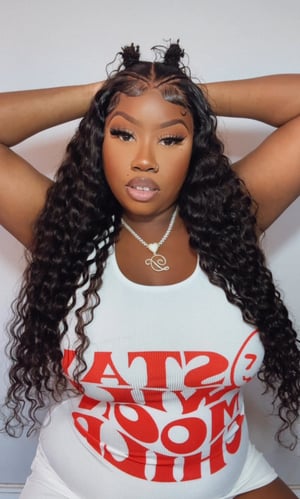 Image of 13x4 Deep Wave Lace Front Wig in 28”
