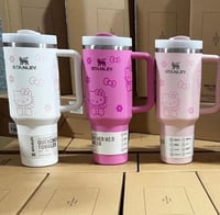 Image 6 of Hello Kitty X Stanley™️ “Peony Powder” | 40 Oz. FlowState Quencher