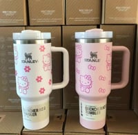 Image 3 of Hello Kitty X Stanley™️ “Pink Powder” | 40 Oz. FlowState Quencher