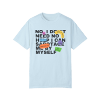 Image 3 of caught in the middle tee