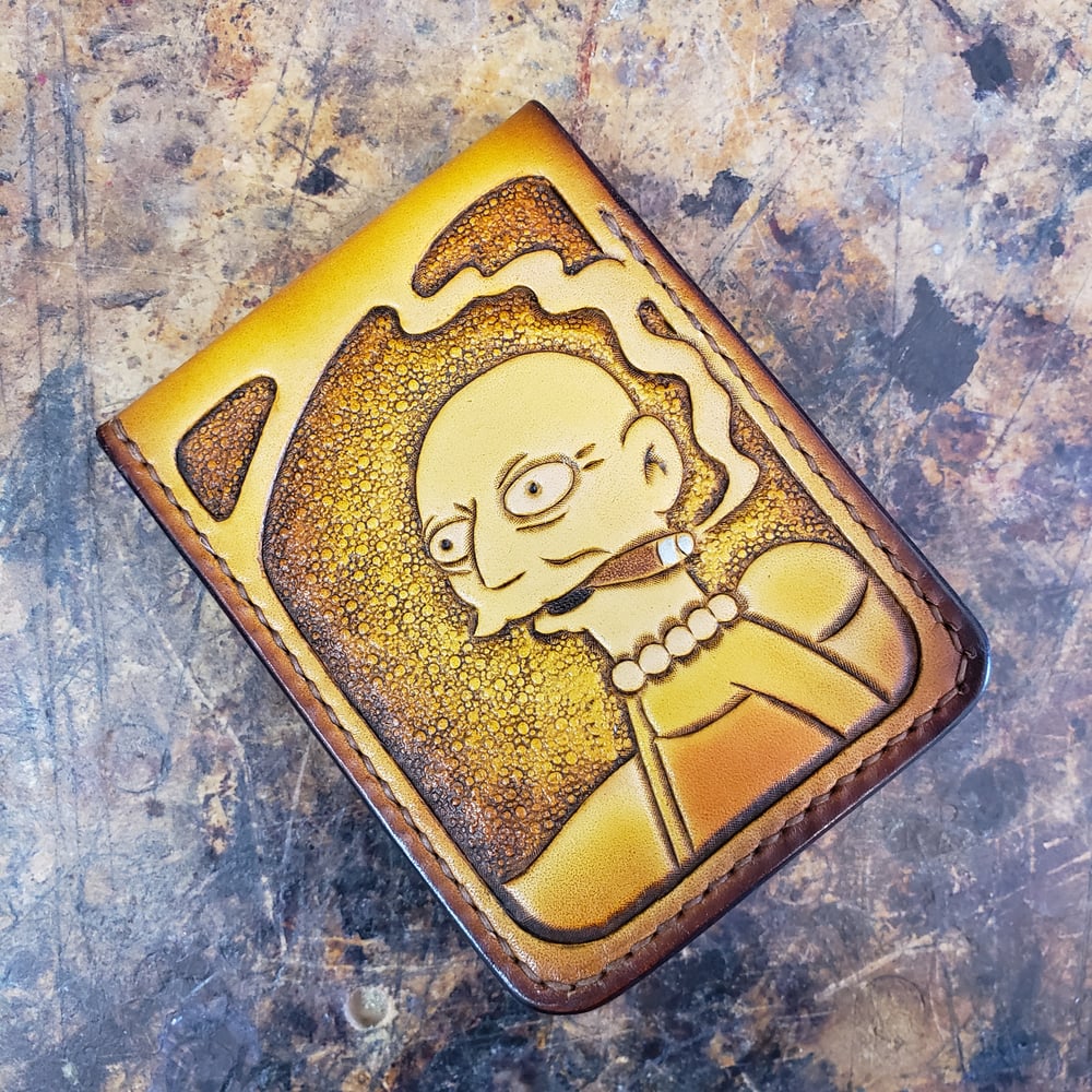 Image of Lifting the Estonian Veil Front Loader mini wallet