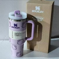 Image 1 of Hello Kitty X Stanley™️ “Purple Peony” | 40 Oz. FlowState Quencher