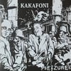 Kakafoni Seizures EP black vinyl 7-inch record