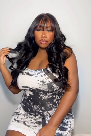 Image of 13x4 Body Wave Bang Lace Front Wig in 24”
