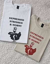 Image 1 of Depressed Stressed t-SHIRT