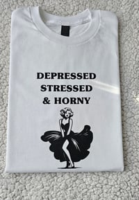 Image 2 of Depressed Stressed t-SHIRT