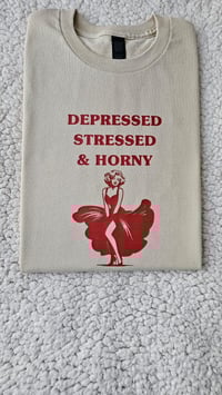 Image 3 of Depressed Stressed t-SHIRT