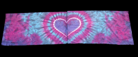 Image 2 of Standard size flaming heart pillow cases