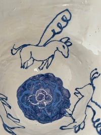 Image 12 of Clay: Donkeys in Cloud Bowl/Vase