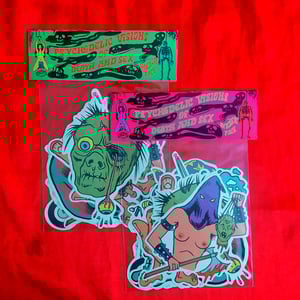 Psychedelic Visions of Death and Sex Sticker Pack