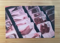 Image 2 of MEAT postcard print