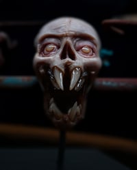 Image 12 of Vampire fetal skull, original art, dark academia