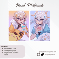 Image of Maid Aventurine + Sunday Photocards