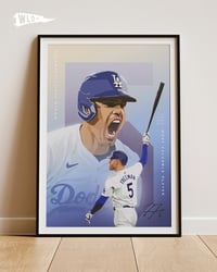 Freddie Freeman MVP Poster Print