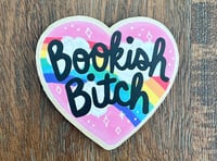 Image 1 of Bookish Bee Heart Book Club Reader Magnet