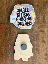Image 2 of Small Business Big Dreams Biz Owner Magnet