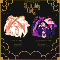 Image 4 of ✨ Hellishly Holy Wave 1 ✨ - A Hazbin/Helluva pin set!