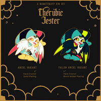 Image 5 of ✨ Hellishly Holy Wave 1 ✨ - A Hazbin/Helluva pin set!