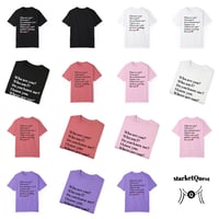Image 2 of Unisex "Who Are You?" Tee ❤️