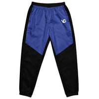 Image 1 of VCS Blue Designer Luxury Modern Unisex Organic Polyester Graphic Fashion Track Pants Jogging Bottoms