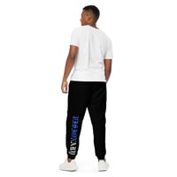 Image 4 of VCS Blue Designer Luxury Modern Unisex Organic Polyester Graphic Fashion Track Pants Jogging Bottoms
