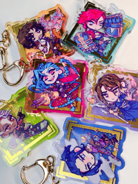 Image 1 of Arcane 2.5" Gold Foil Acrylic Charms