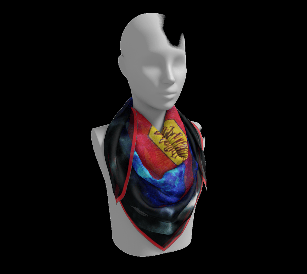 WEATHER REALM SILK SCARF