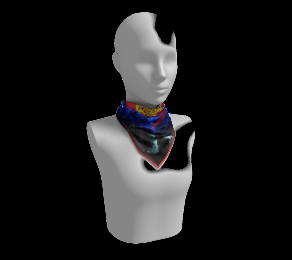 WEATHER REALM SILK SCARF