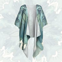 Image 1 of Kimono - Centering in Turquoise
