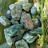 Image 1 of Rough Green Crystals