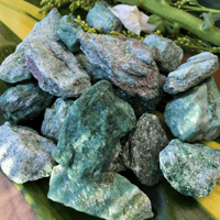 Image 2 of Rough Green Crystals