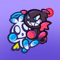 Image 2 of Hero/Dark Chao 3" Vinyl Sticker