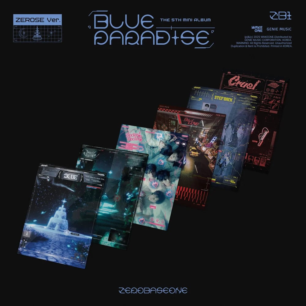 Image of ZEROBASEONE ‘Blue Paradise’ ZEROSE Ver. Only
