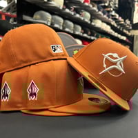 Image 3 of New Era 59Fifty Rust Orange 