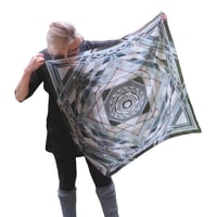 Image 2 of Silk Scarf - Breathe