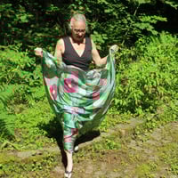 Image 12 of Silk Scarf - Spring Peace Lilies