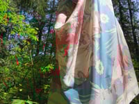 Image 3 of Silk Scarf - Teacup Summer