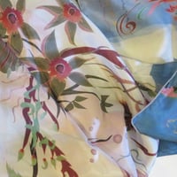 Image 4 of Silk Scarf - Hummingbird Queen
