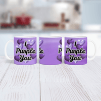 Image 2 of I Purple You 11oz Mug