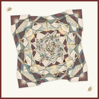 Image 9 of Silk Scarf - Celebration