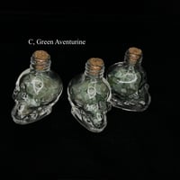 Image 4 of Skull Crystal Chip Wish bottle