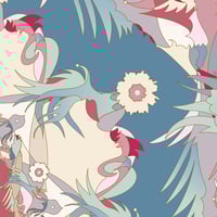 Image 2 of Art Print - Teacup Summer Spirit Square