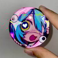 Image 1 of Monitoring Reflective Badge (58mm)