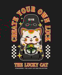 Image 3 of The Lucky Cat Drop Shoulder Hoodie