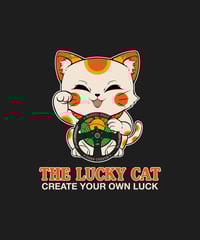 Image 4 of The Lucky Cat Drop Shoulder Hoodie