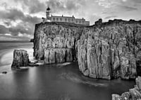 Neist Point Lighthouse exclusive print (monochrome)